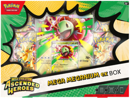 Pokemon Ascended Heroes Mega Meganium ex Box