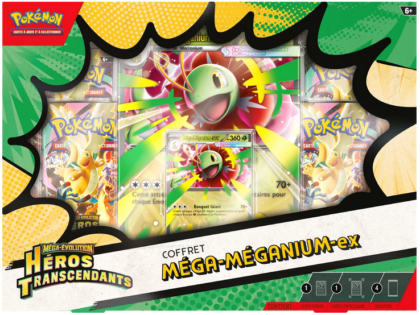 Pokemon Héros Transcendants Méga Méganium ex Box